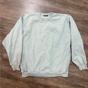 Brandy Melville Light Sage Crewneck Sweatshirt